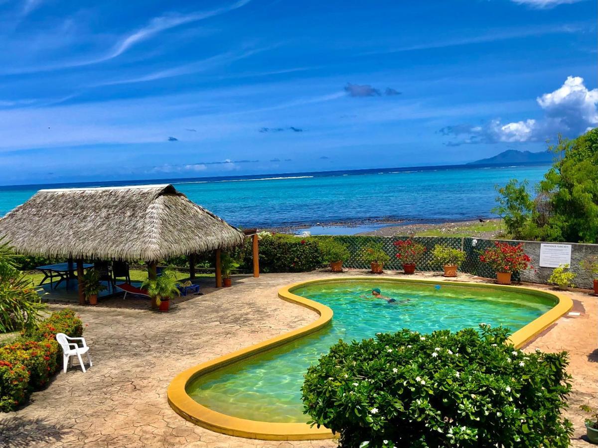 Superbe Bord De Mer, Acces Lagon Et Piscine Privee Paea Екстер'єр фото